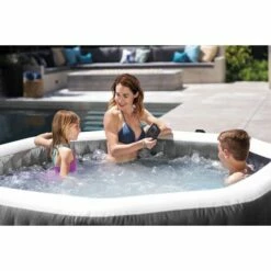 Intex PREMIUM PureSpa Jet & Bubble Deluxe Carbone + Aquatural Care Set + WiFi -swimming pool Sales rsp6178 r4 v1 2