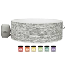 Bestway Lay-Z-Spa Vancouver AirJet Plus + WiFi + Aquatural Set Aroma Crystals 6 X 350 Gram