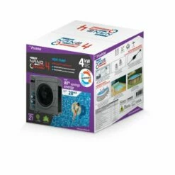 Poolstar Poolex Nano Action Warmtepomp 4kW Reversible -swimming pool Sales vue 3d nano action reversible box 4kw